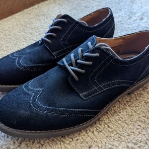 Men's Marc Anthony Black Suede Shoes